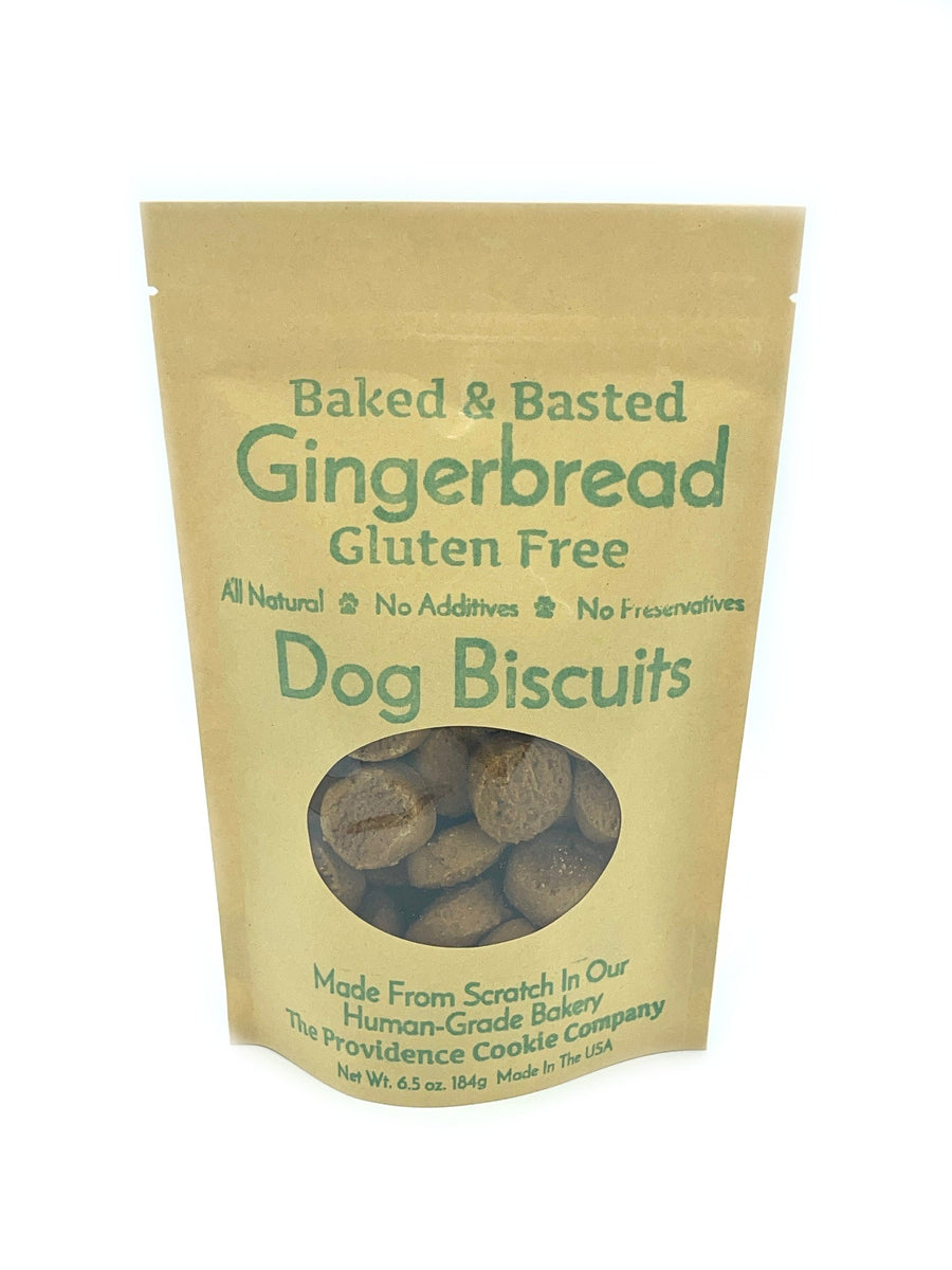 Gingerbread Gluten Free Gourmet Dog Biscuits The Providence Cookie