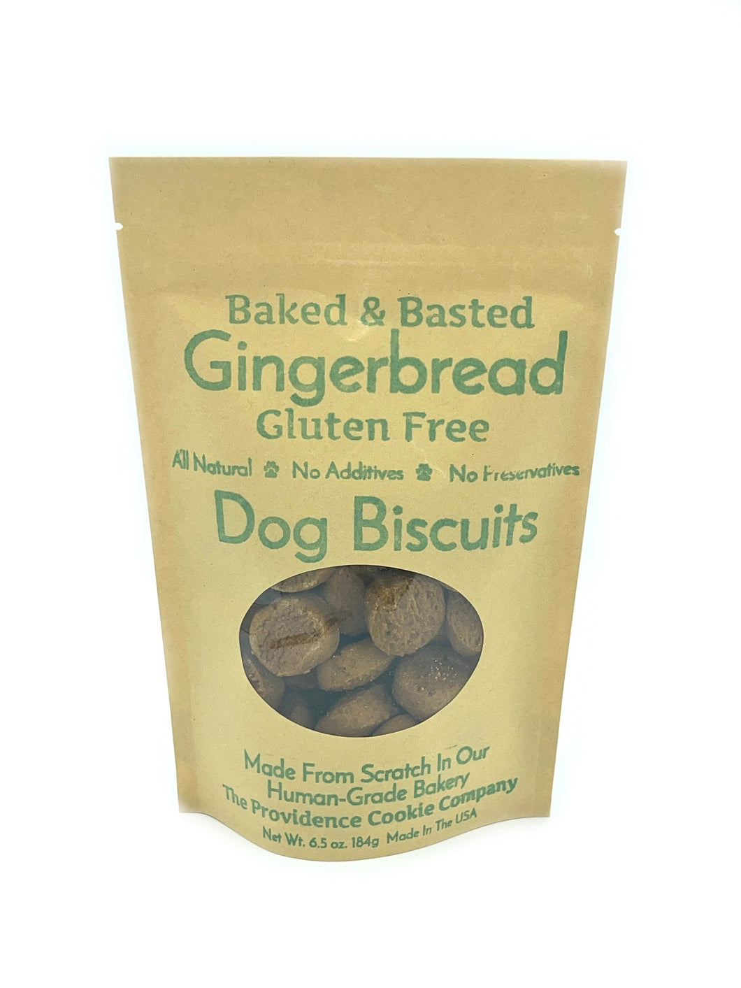 Gingerbread Gluten Free Gourmet Dog Biscuits